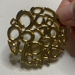 Coach Gold Belt Buckle